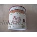 BELLA CASA by Ganz lidded canister jar, chickens, farm theme, 4 1/2" high   352420451802